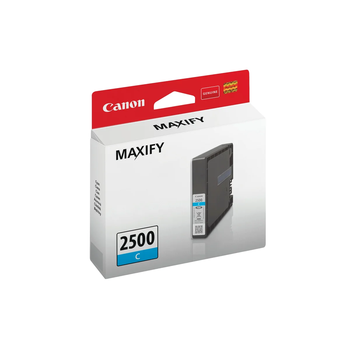 Canon PGI-2500C Ink Cartridge Cyan 9301B001 - Image 2
