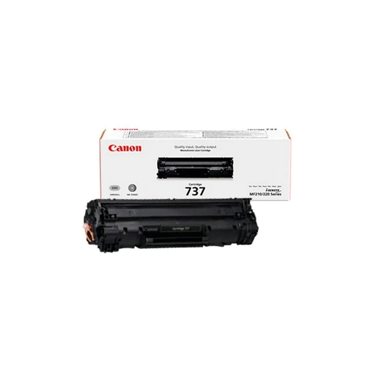 Canon 737 Toner Cartridge Black 9435B002 - Image 2