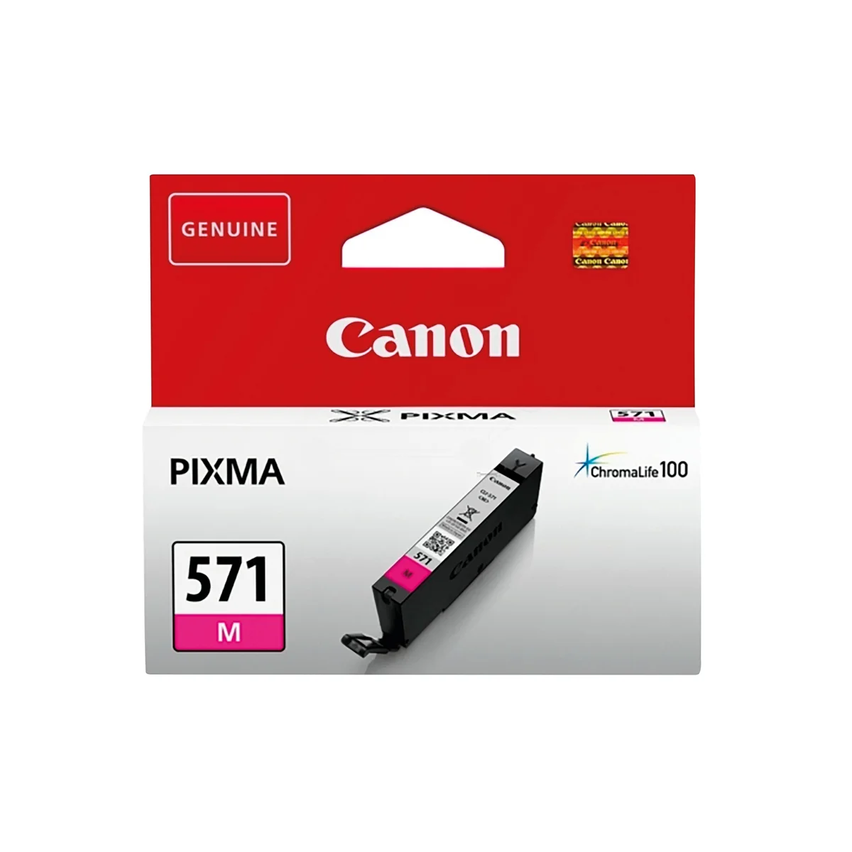 Canon CLI-571M Ink Cartridge Magenta 0387C001 - Image 2