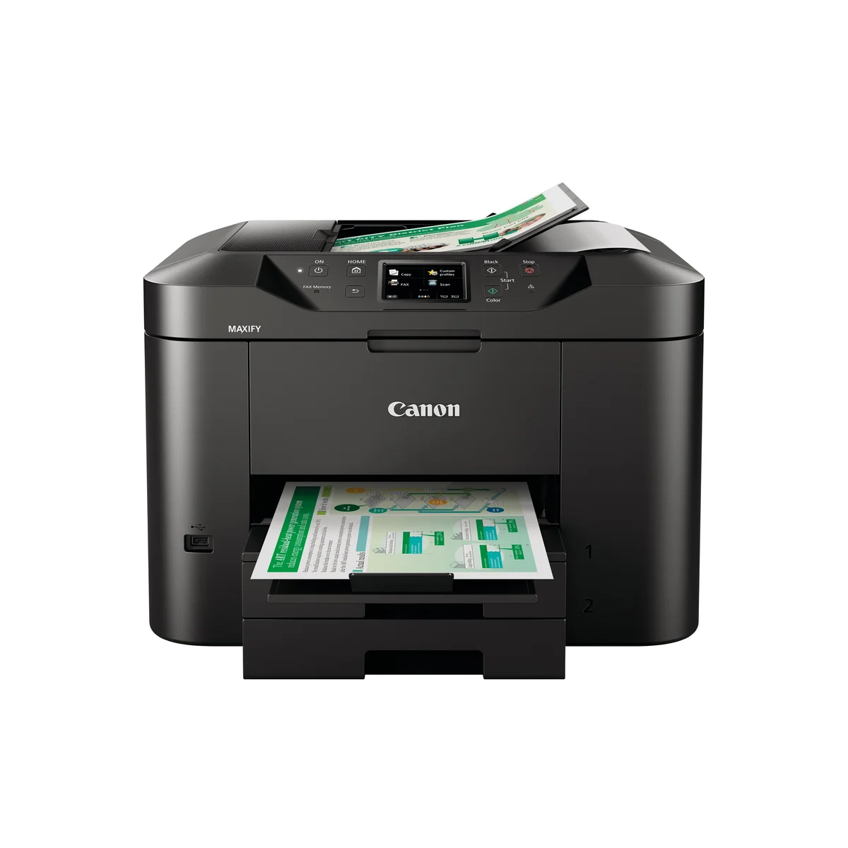 Canon MAXIFY MB2750 A4 4-in-1 Wireless Colour Inkjet Printer 0958C008 - Image 2