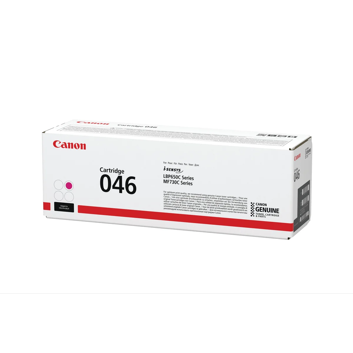 Canon 046M Toner Cartridge Magenta 1248C002 - Image 2