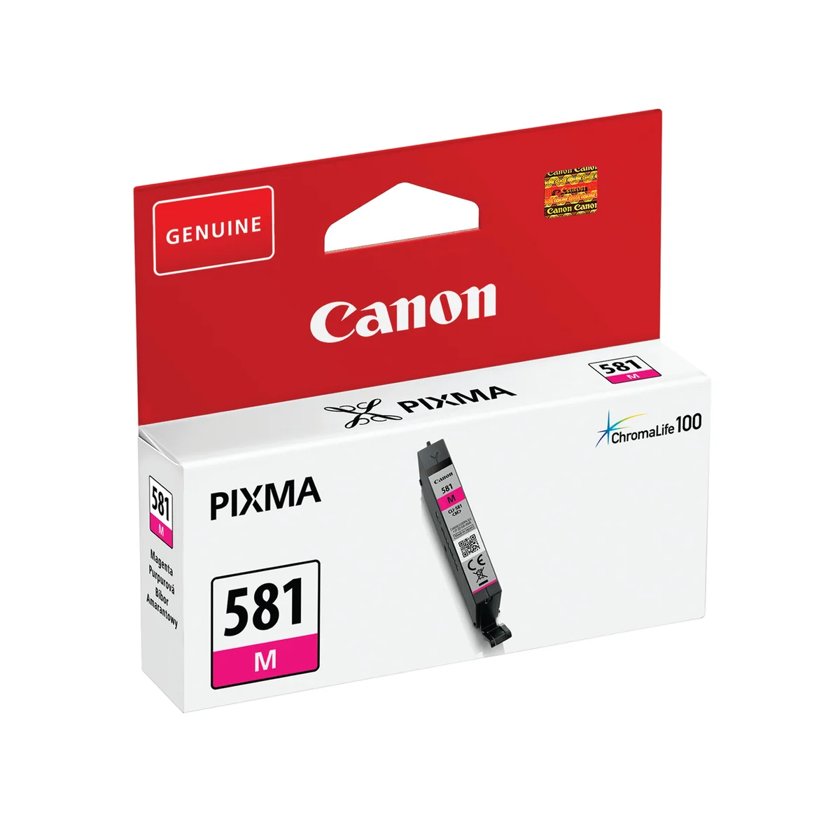 Canon CLI-581M Ink Cartridge Magenta 2104C001 - Image 2