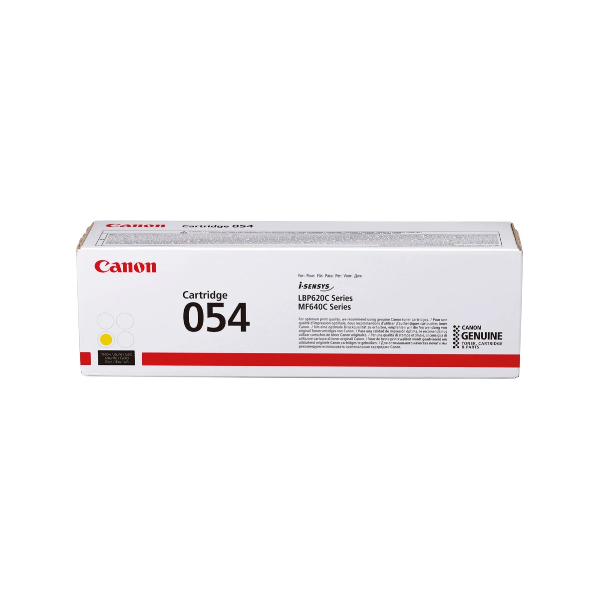 Canon 054Y Toner Cartridge Yellow 3021C002 - Image 2