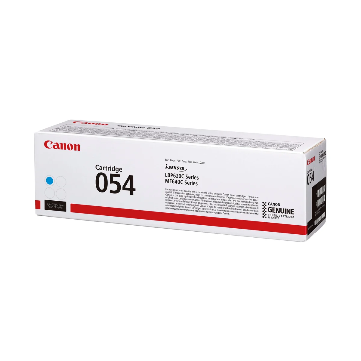 Canon 054C Toner Cartridge Cyan 3023C002 - Image 1