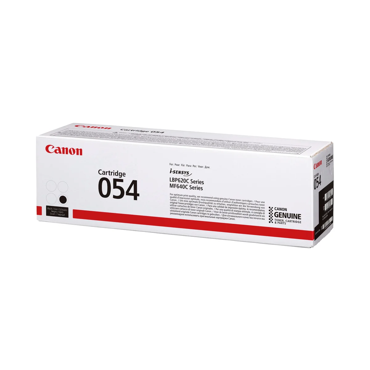 Canon 054BK Toner Cartridge Black 3024C002 - Image 1