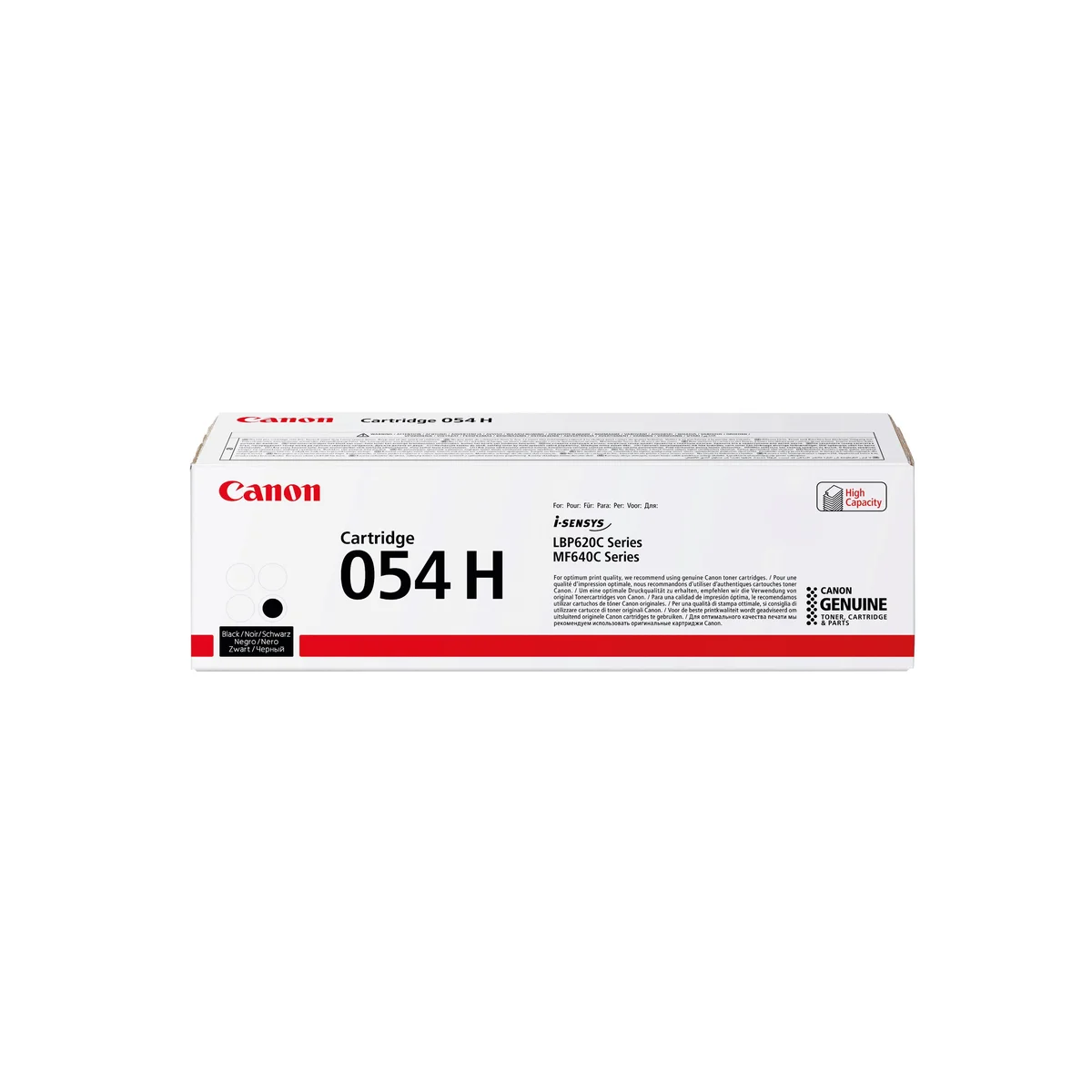 Canon 054H Toner Cartridge High Yield Black 3028C002 - Image 2