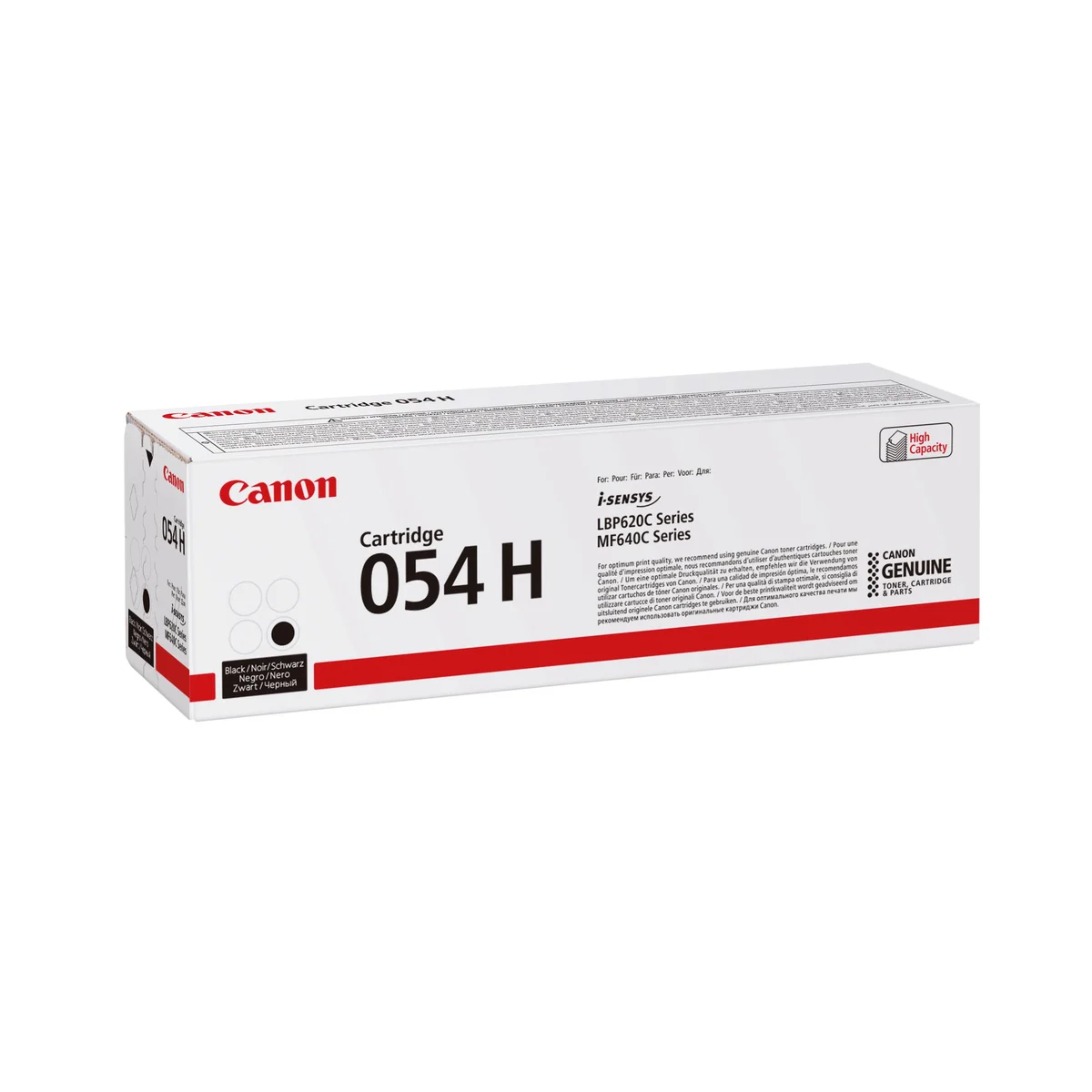 Canon 054H Toner Cartridge High Yield Black 3028C002 - Image 3