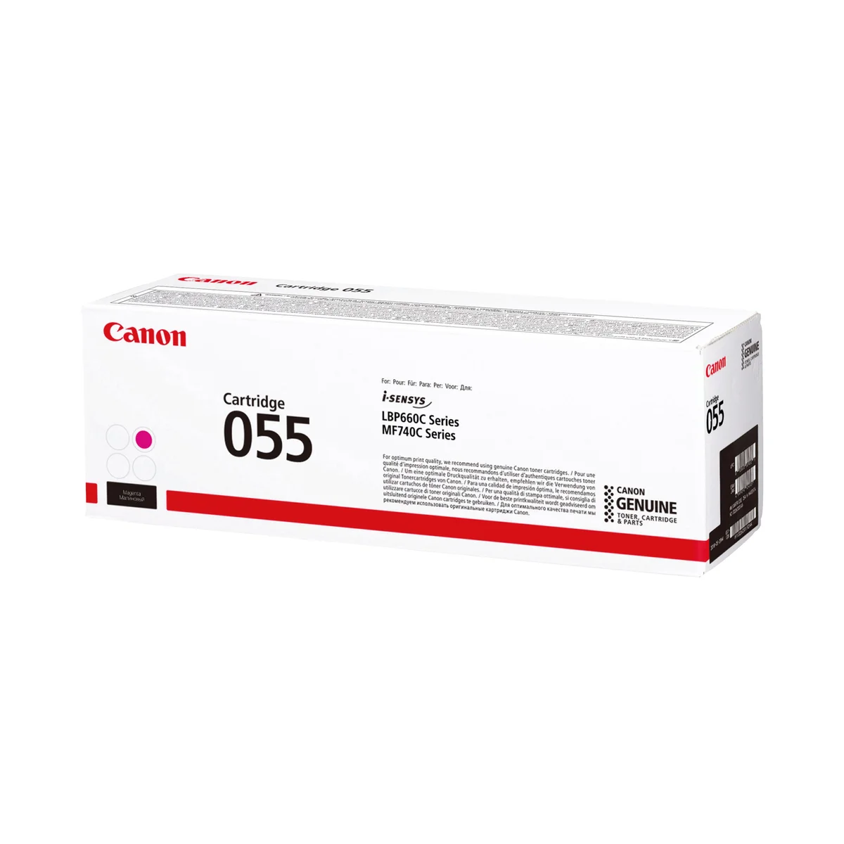 Canon 055M Toner Cartridge Magenta 3014C002 - Image 1