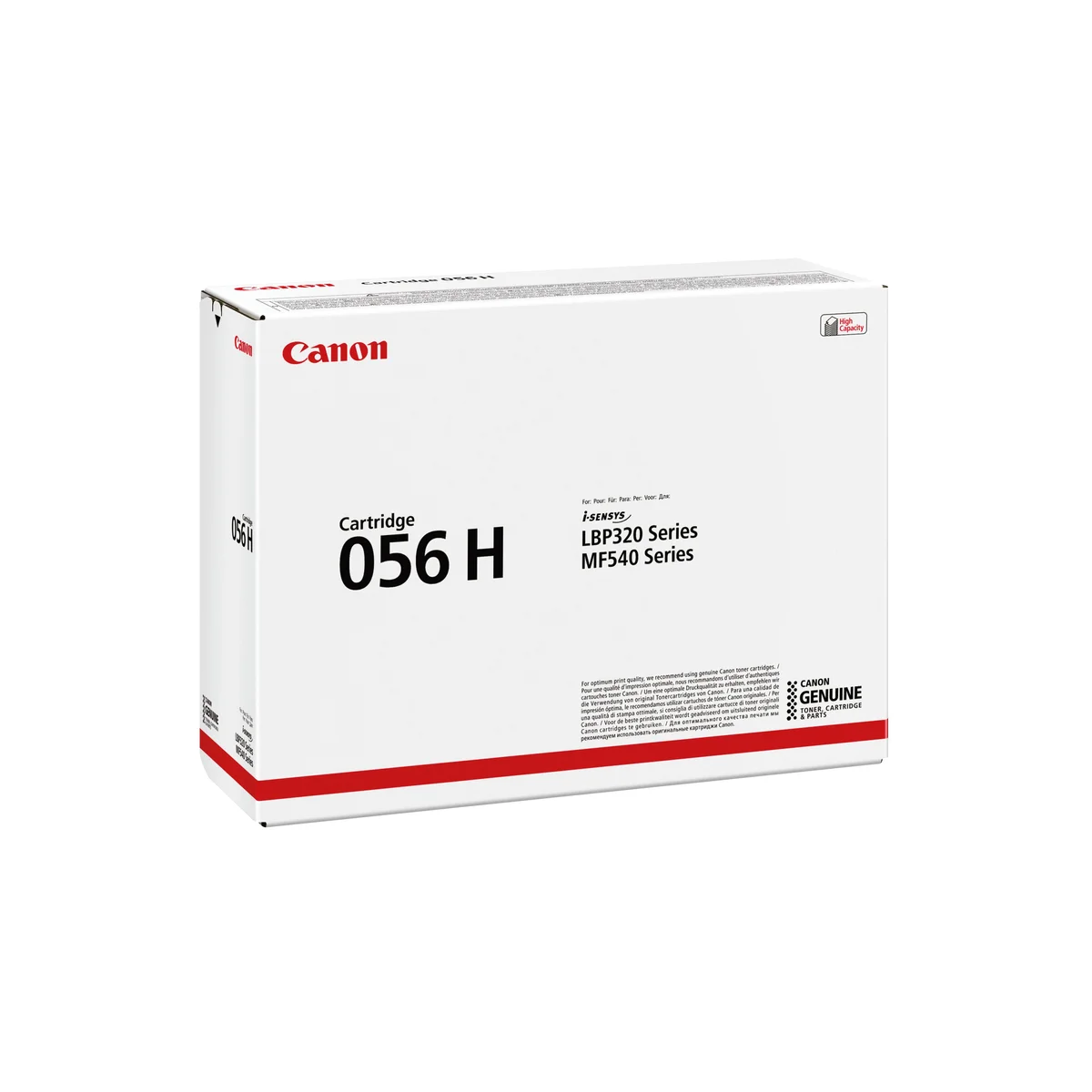 Canon 056H Toner Cartridge High Yield Black 3008C002 - Image 1