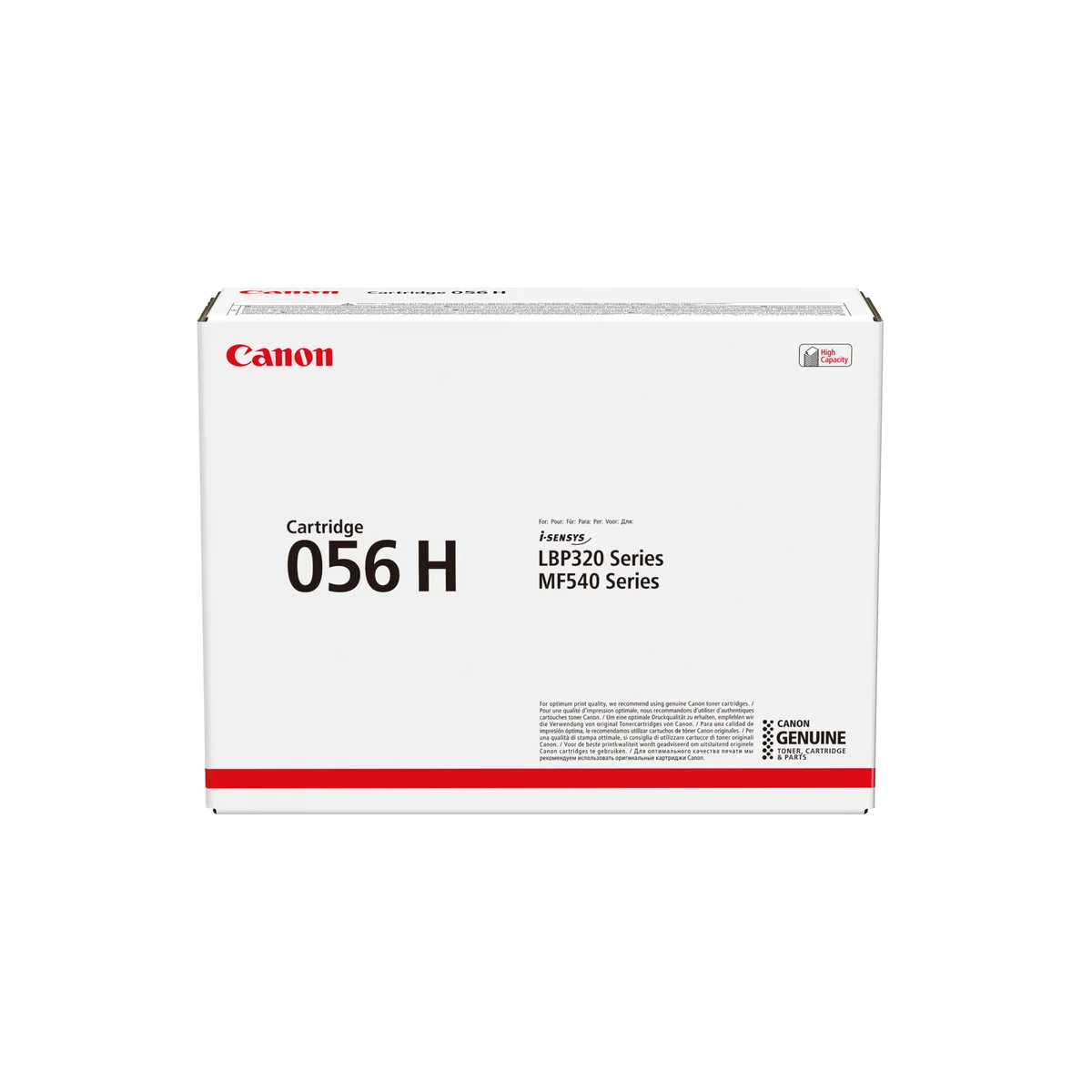 Canon 056H Toner Cartridge High Yield Black 3008C002 - Image 2