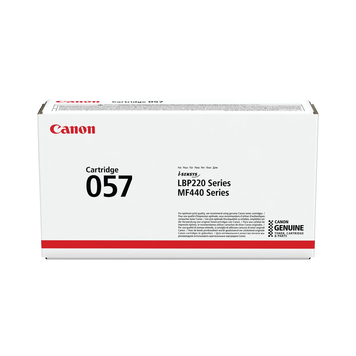 Canon 057 Toner Cartridge Black 3009C002 - Image 2