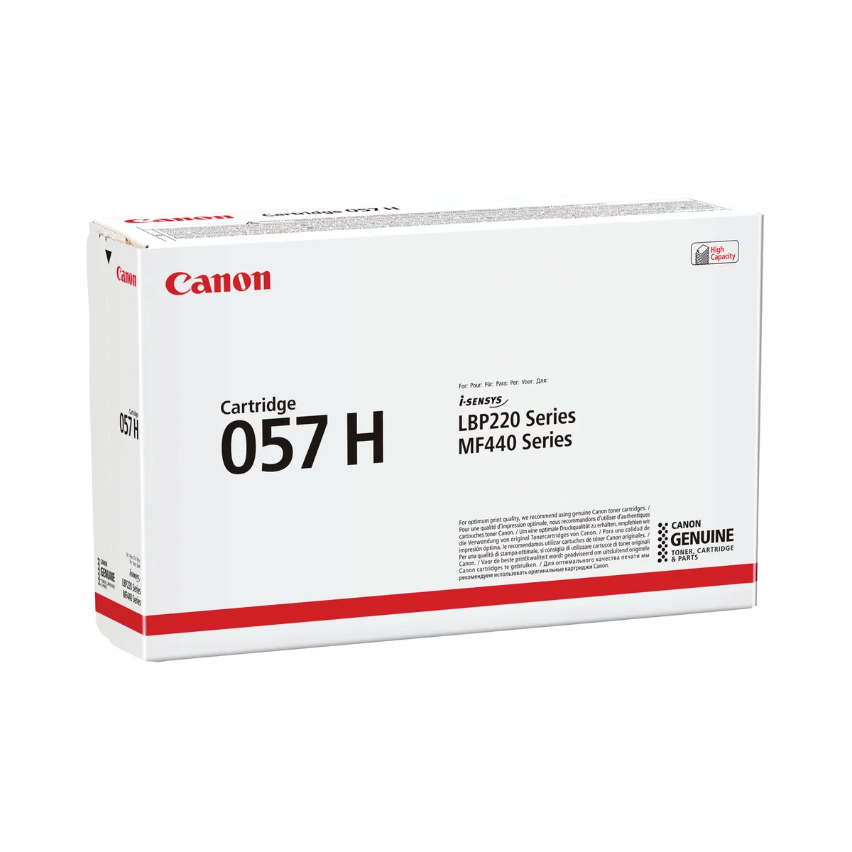 Canon 057H Toner Cartridge High Yield Black 3010C002 - Image 3