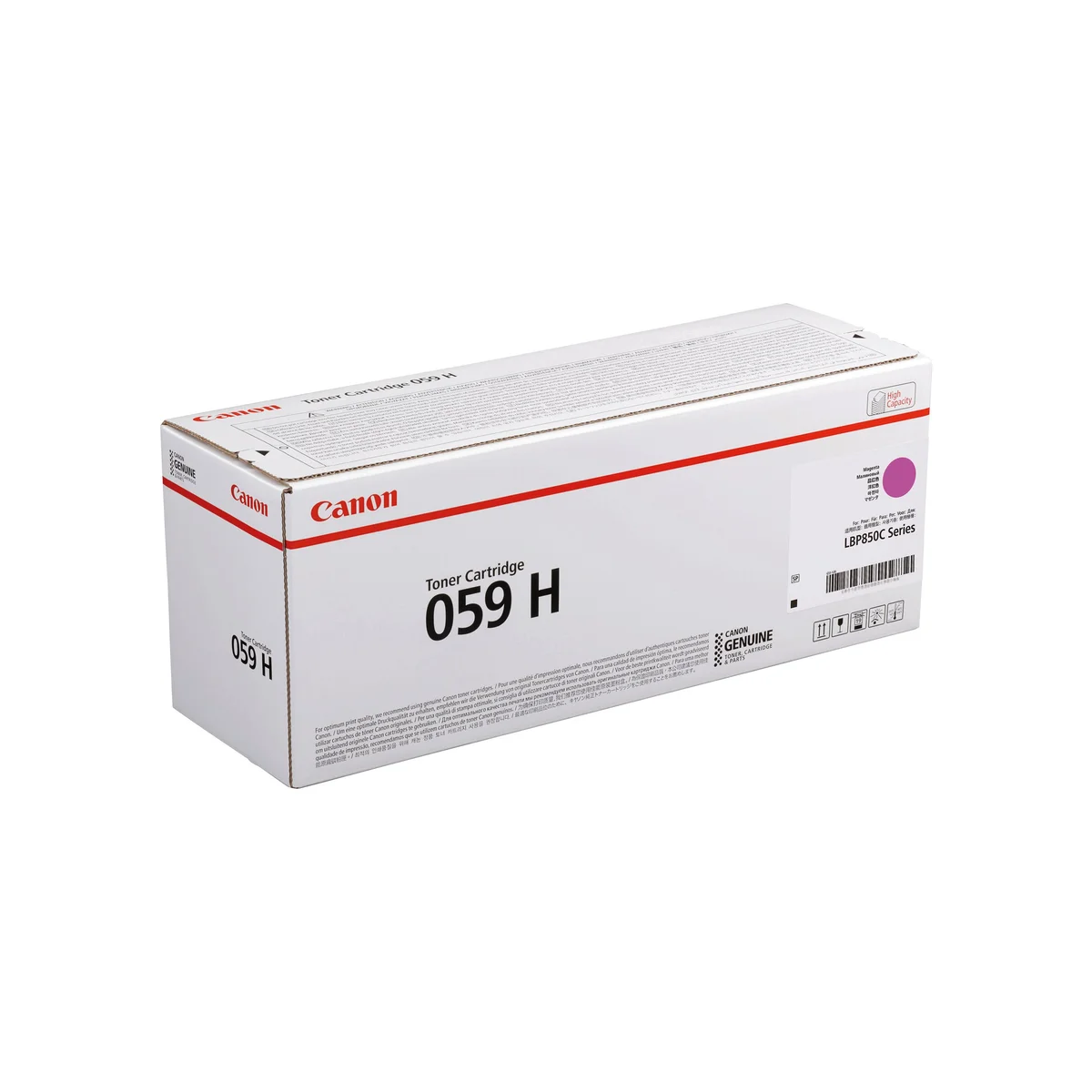 Canon 059H Toner Cartridge High Yield Magenta 3625C001 - Image 2