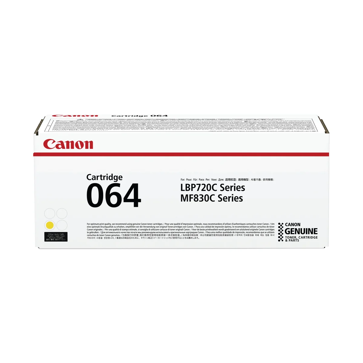 Canon 064Y Toner Cartridge Yellow 4931C001 - Image 1