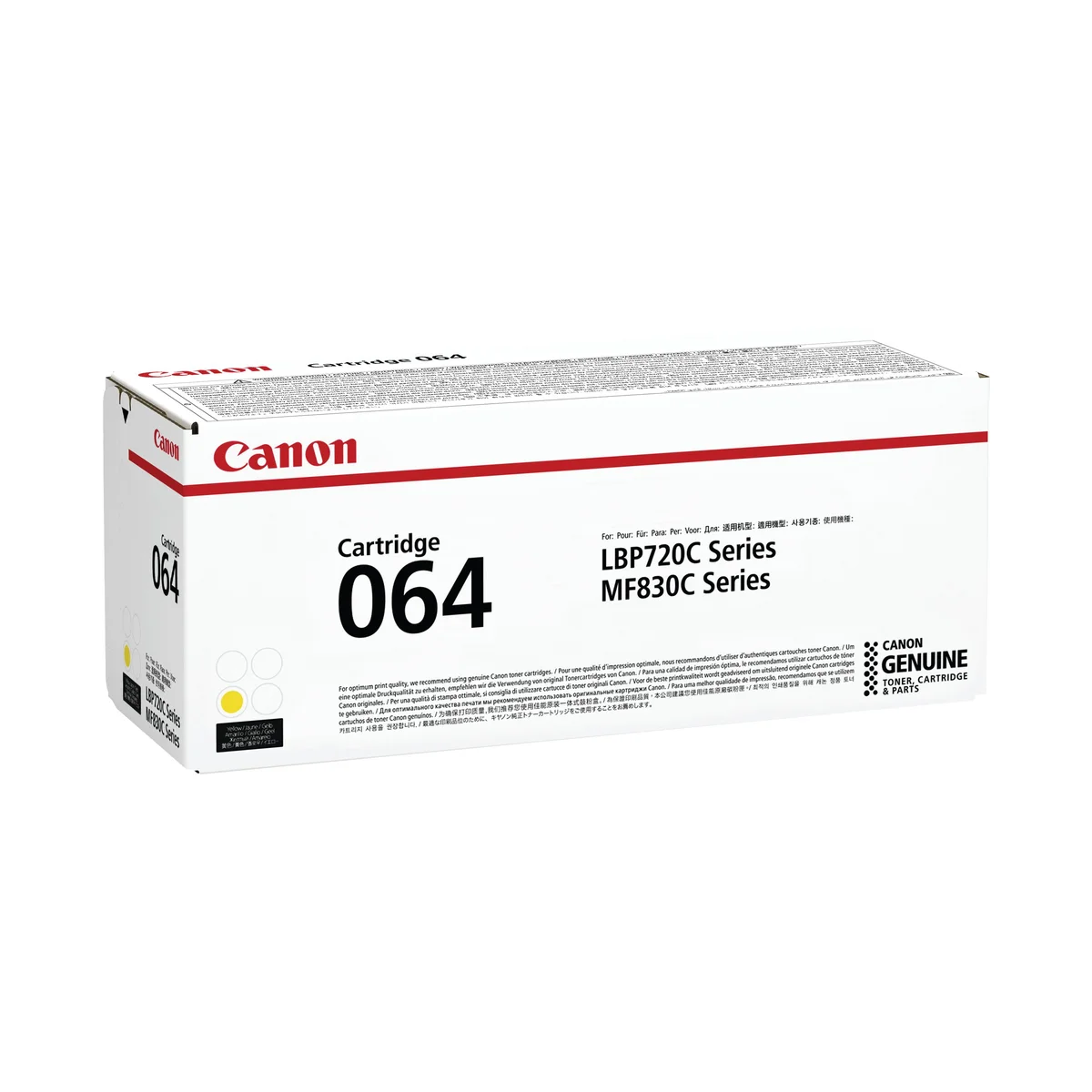 Canon 064Y Toner Cartridge Yellow 4931C001 - Image 3