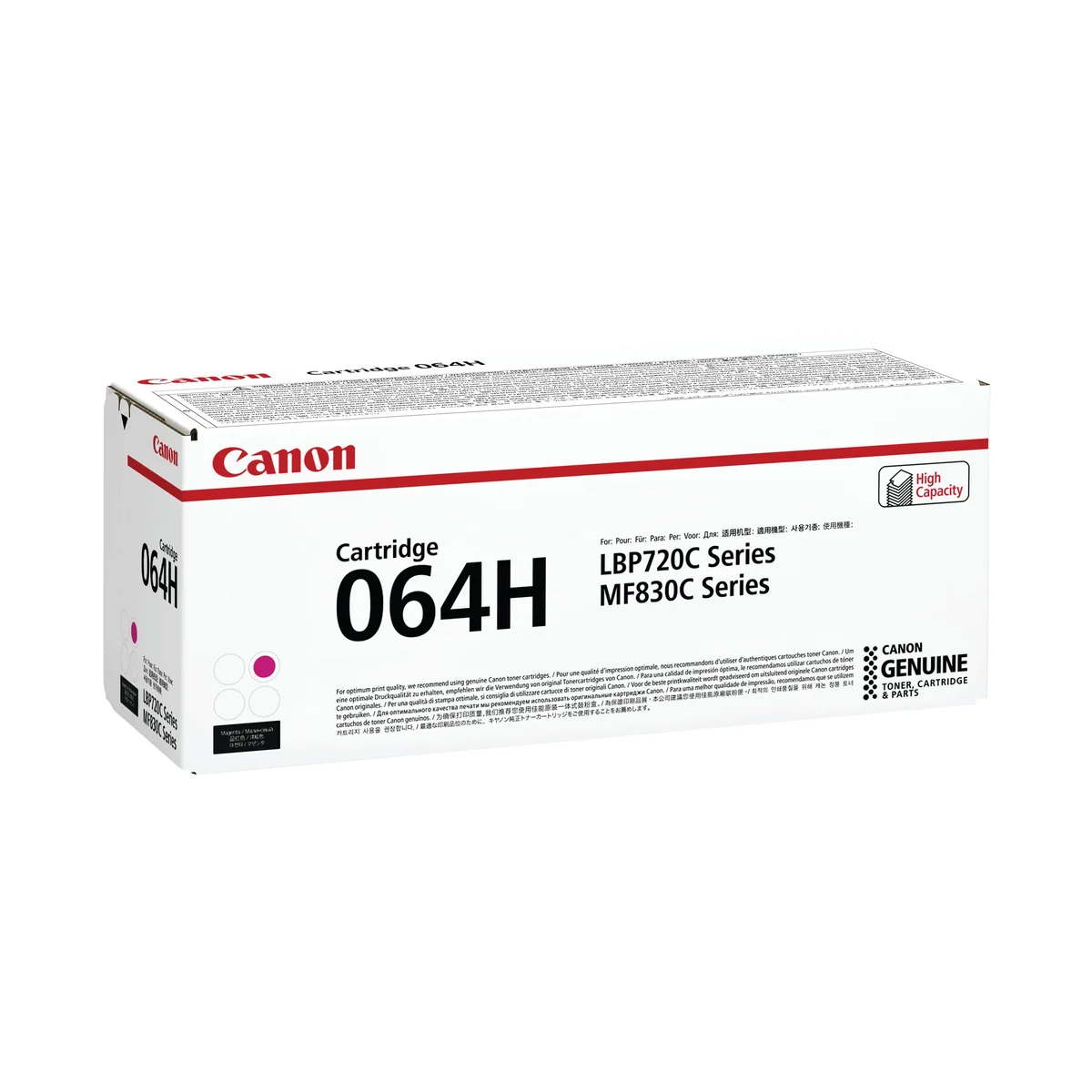 Canon 064H Toner Cartridge High Yield Magenta 4934C001 - Image 3