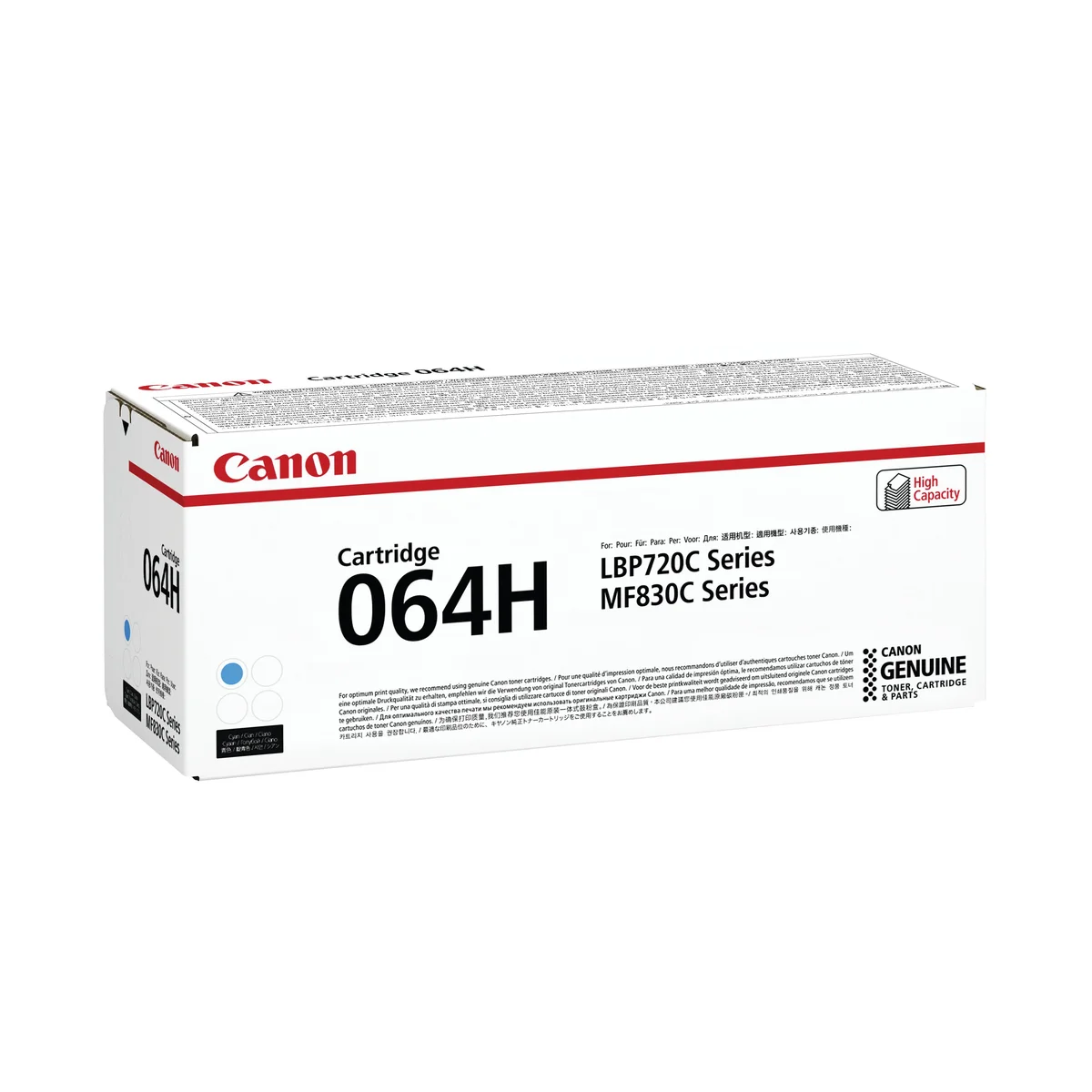 Canon 064H Toner Cartridge High Yield Cyan 4936C001 - Image 3