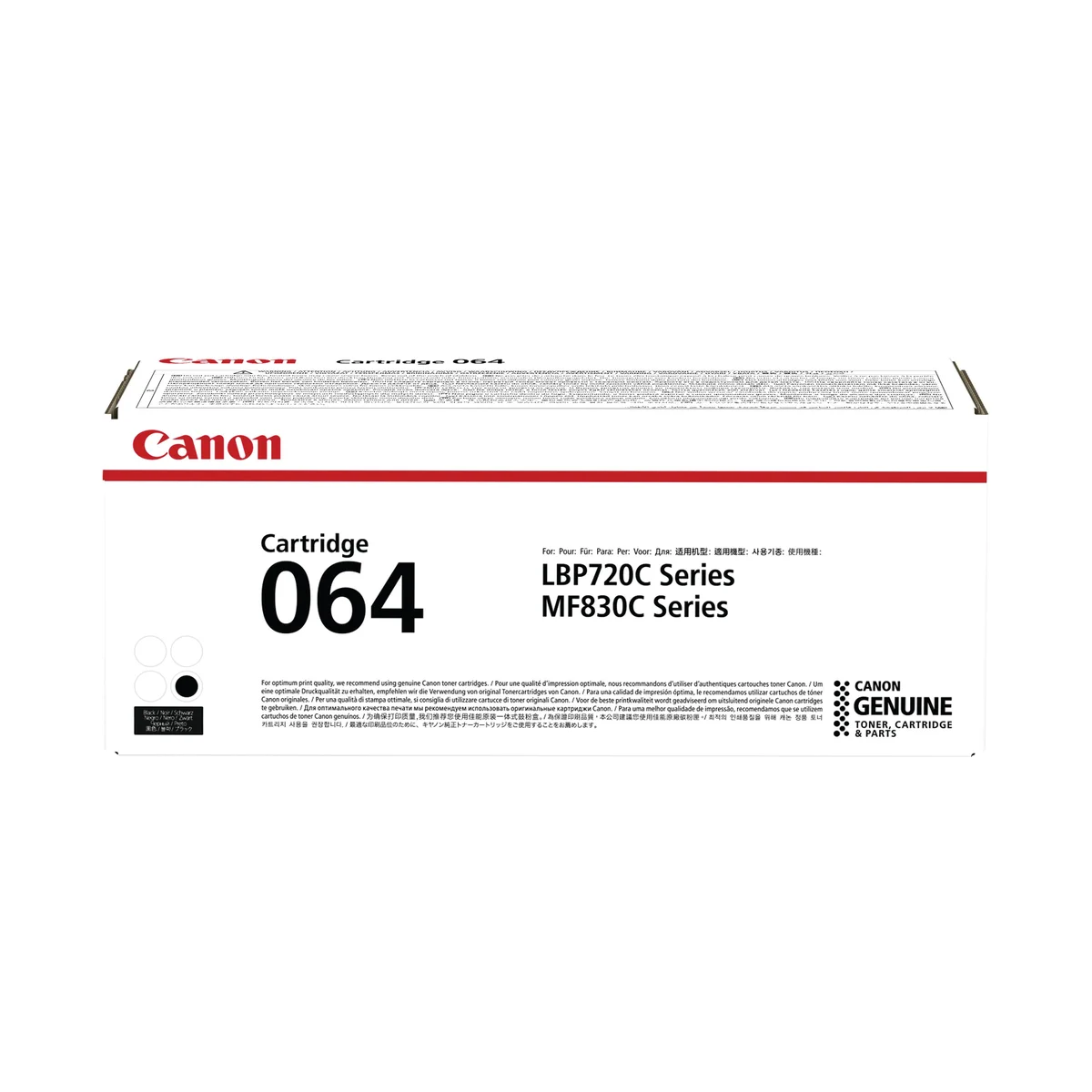 Canon 064BK Toner Cartridge Black 4937C001 - Image 1