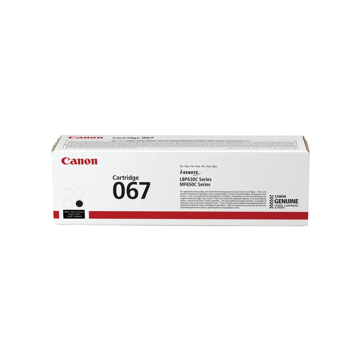 Canon 067BK Toner Cartridge Black 5102C002 - Image 1