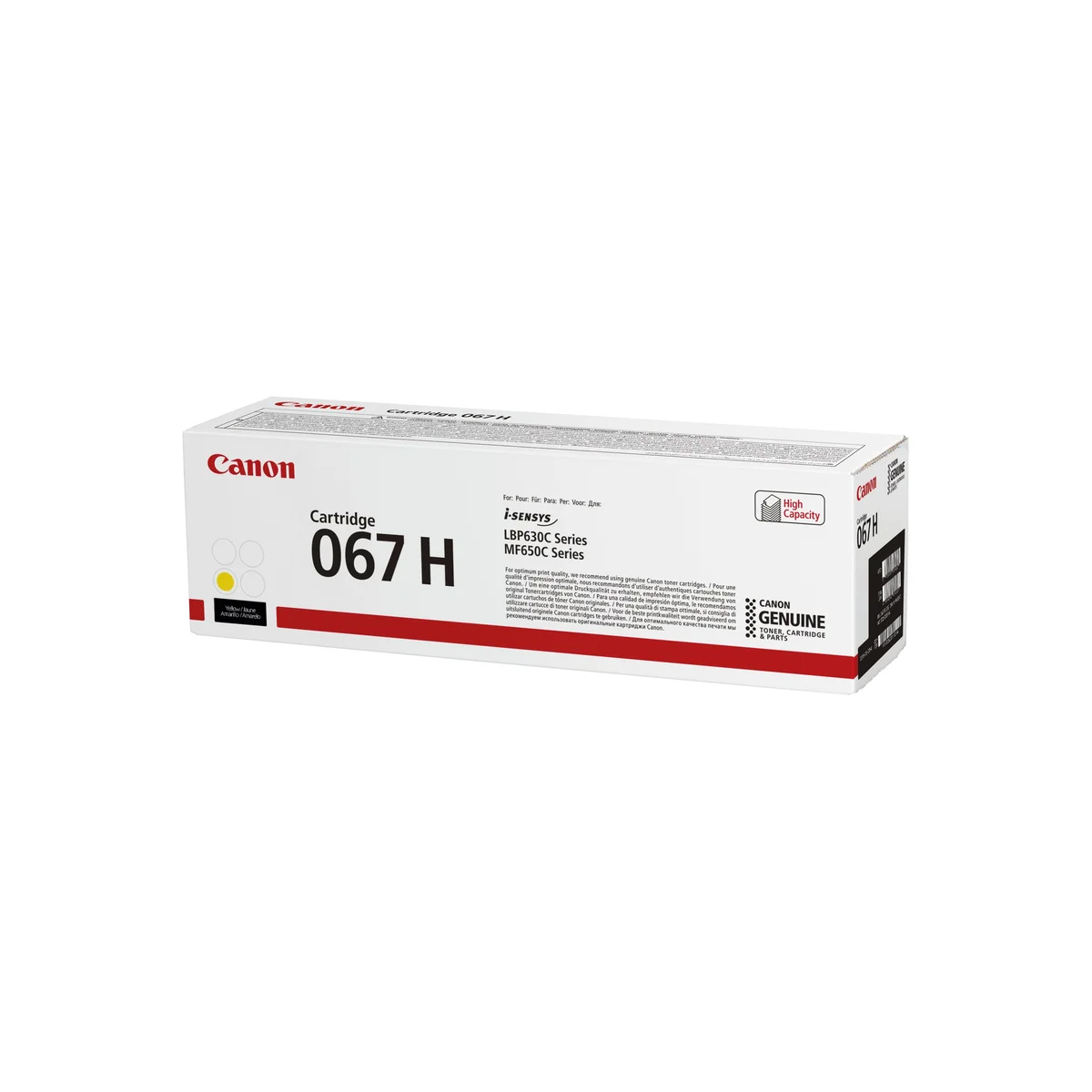 Canon 067H Toner Cartridge High Yield Yellow 5103C002 - Image 2