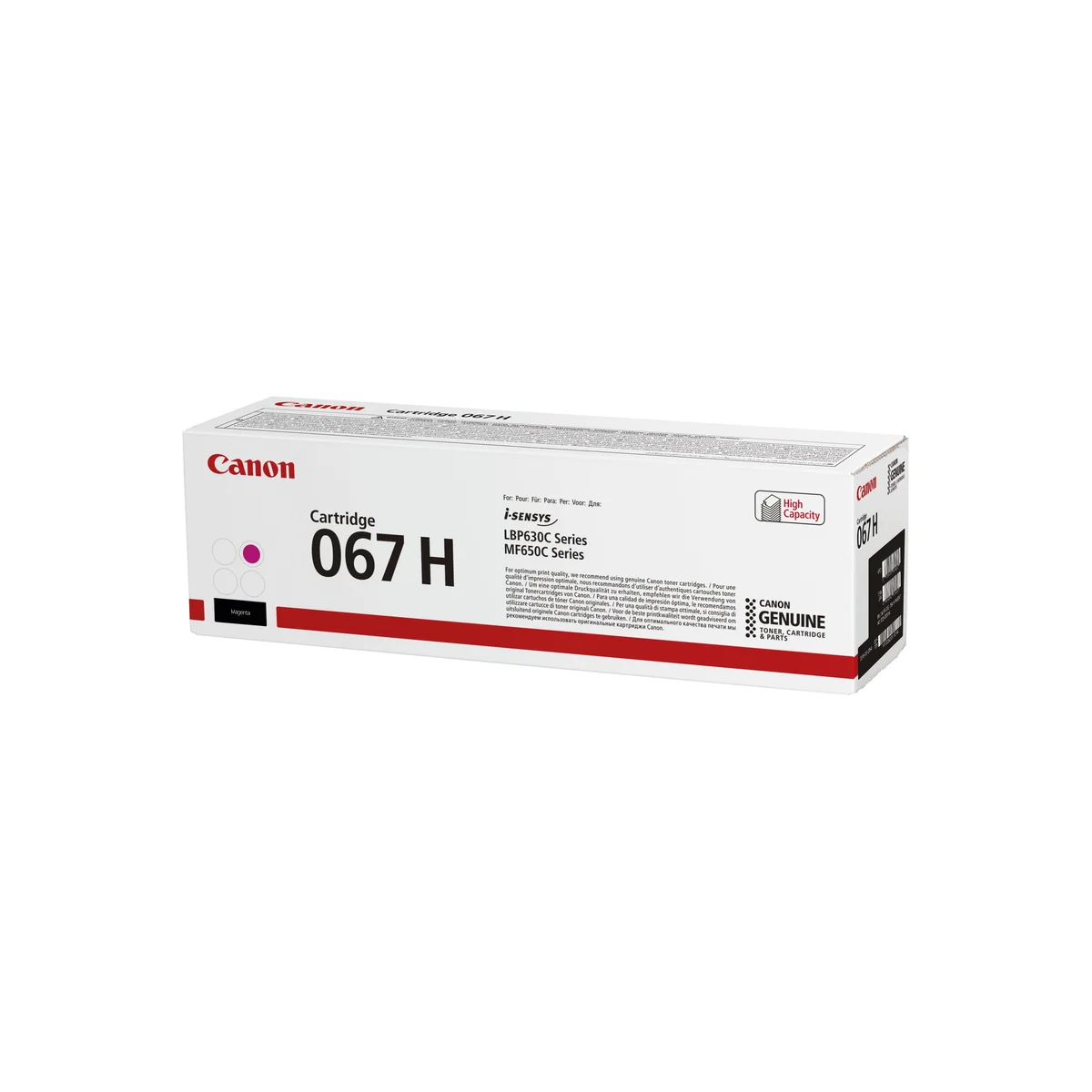 Canon 067H Toner Cartridge High Yield Magenta 5104C002 - Image 2