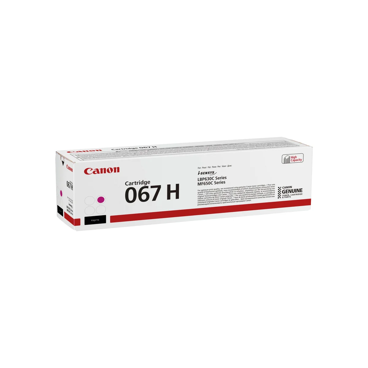 Canon 067H Toner Cartridge High Yield Magenta 5104C002 - Image 3