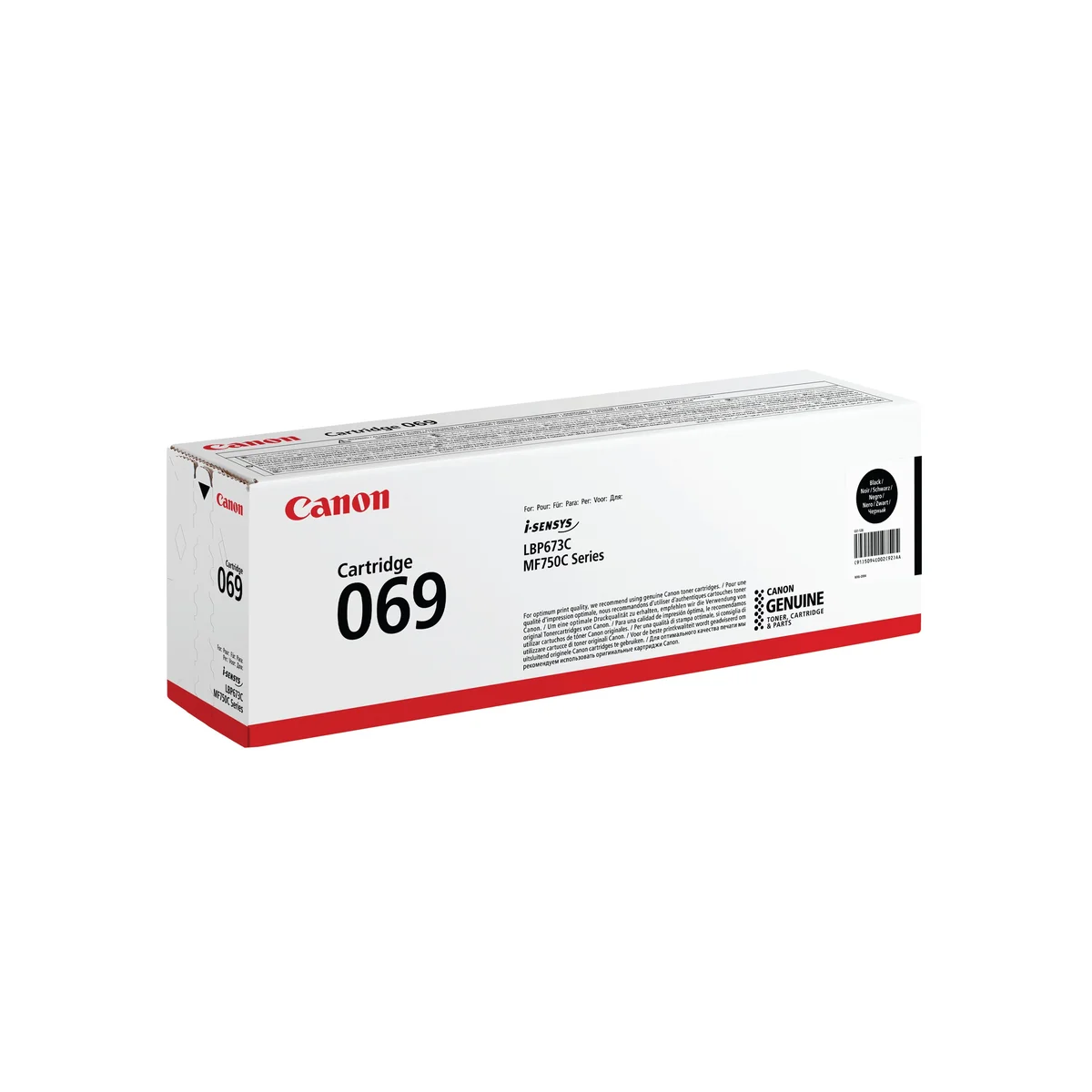Canon 069BK Toner Cartridge Black 5094C002 - Image 1