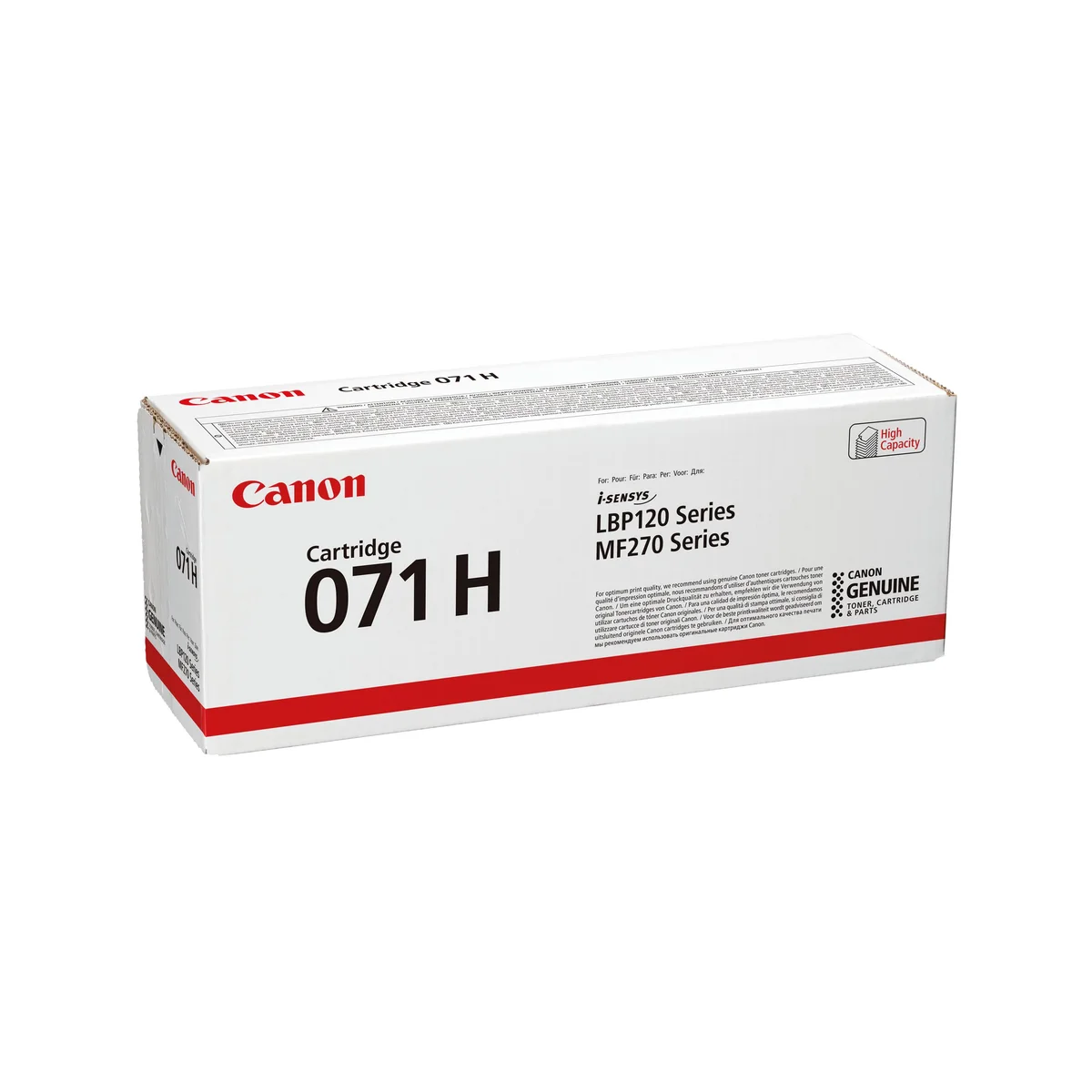 Canon 071H Toner Cartridge High Yield Black 5646C002 - Image 2