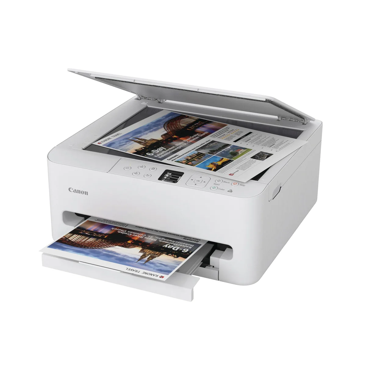 Canon Pixma TS6550i 3-in-1 Wireless Colour Inkjet Printer 7179C008 - Image 2