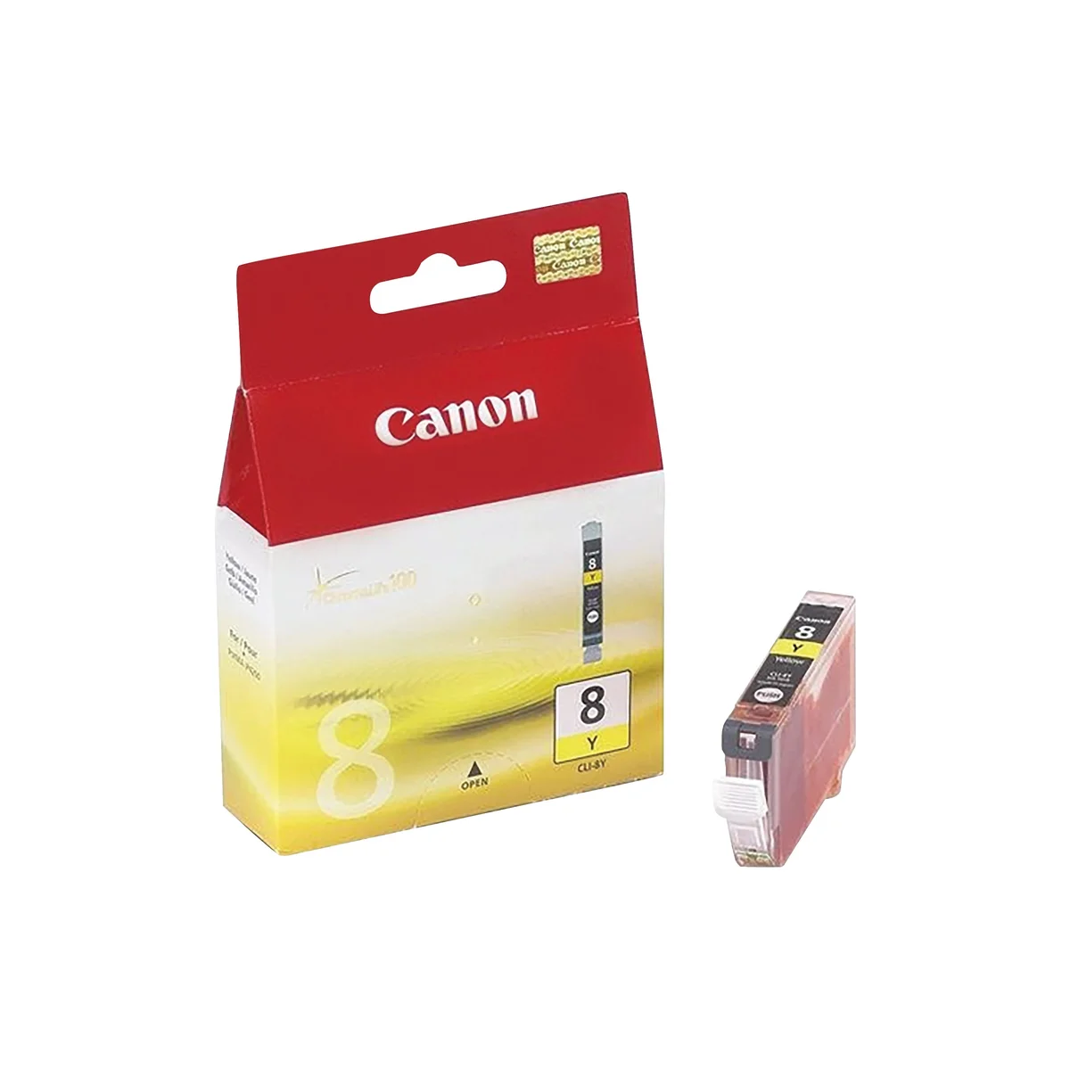 Canon CLI-8Y Ink Cartridge Yellow 0623B001 - Image 2