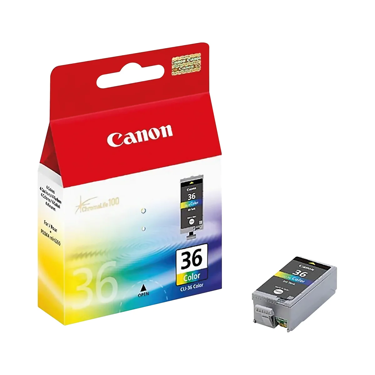 Canon CLI-36 Ink Cartridge CMY Colour 1511B001 - Image 2