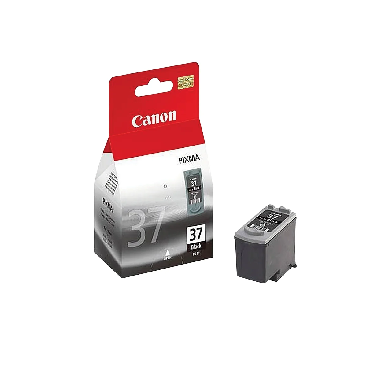 Canon PG-37BK Ink Cartridge Black 2145B001 - Image 2