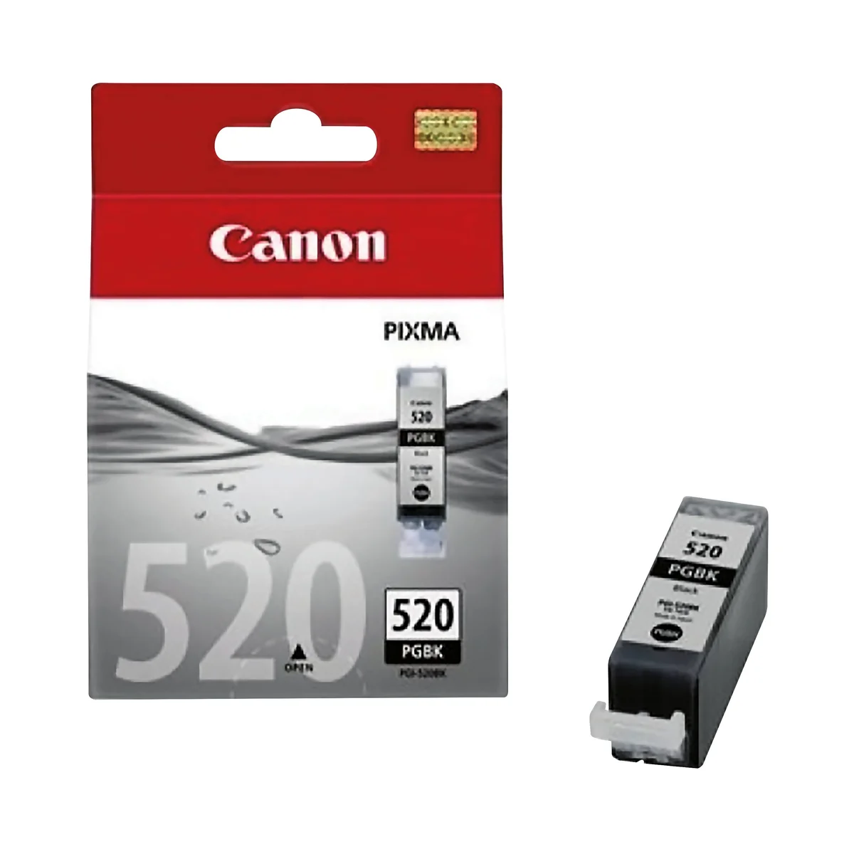 Canon PGI-520BK Ink Cartridge Black 2932B001 - Image 2