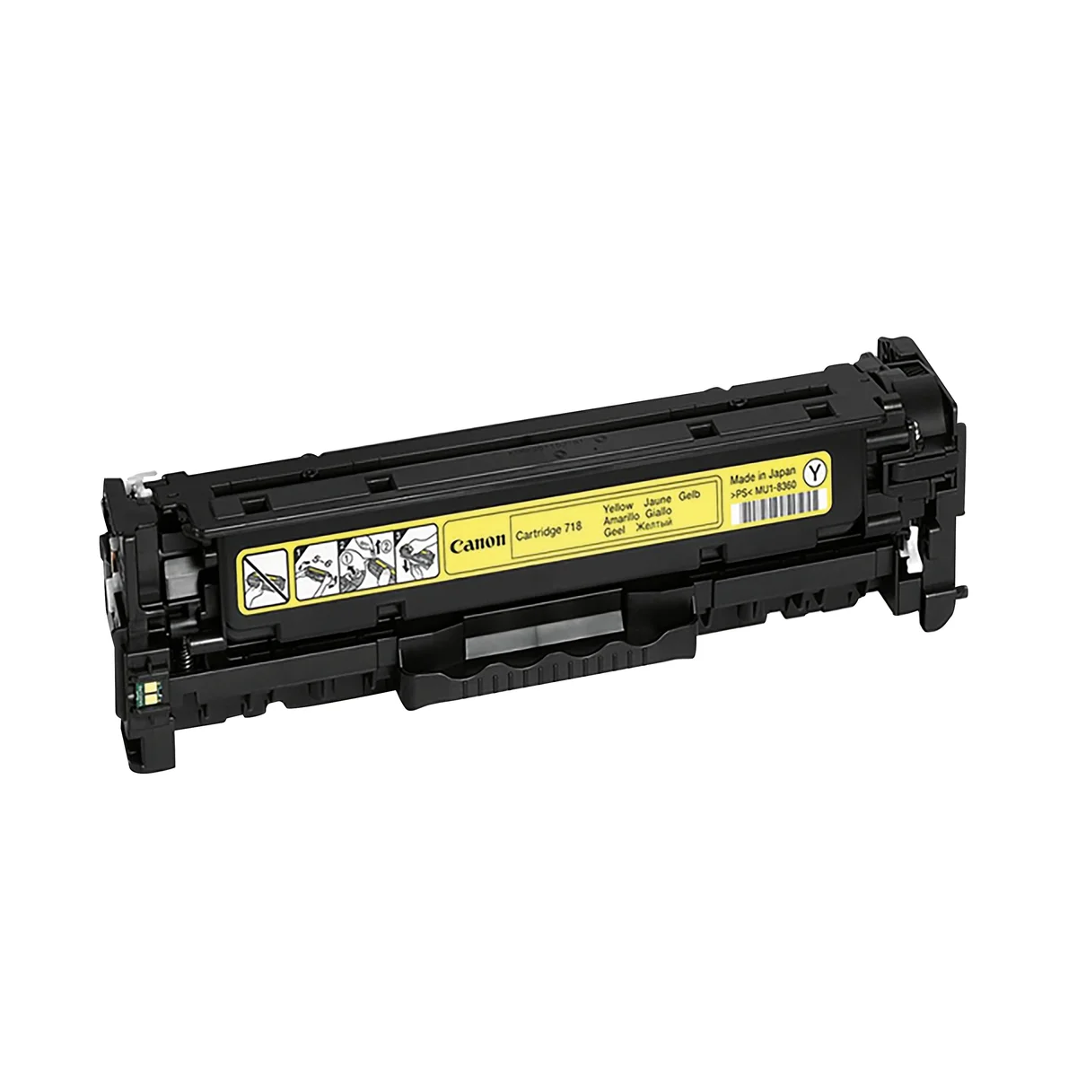 Canon 718Y Toner Cartridge Yellow 2659B002 - Image 2