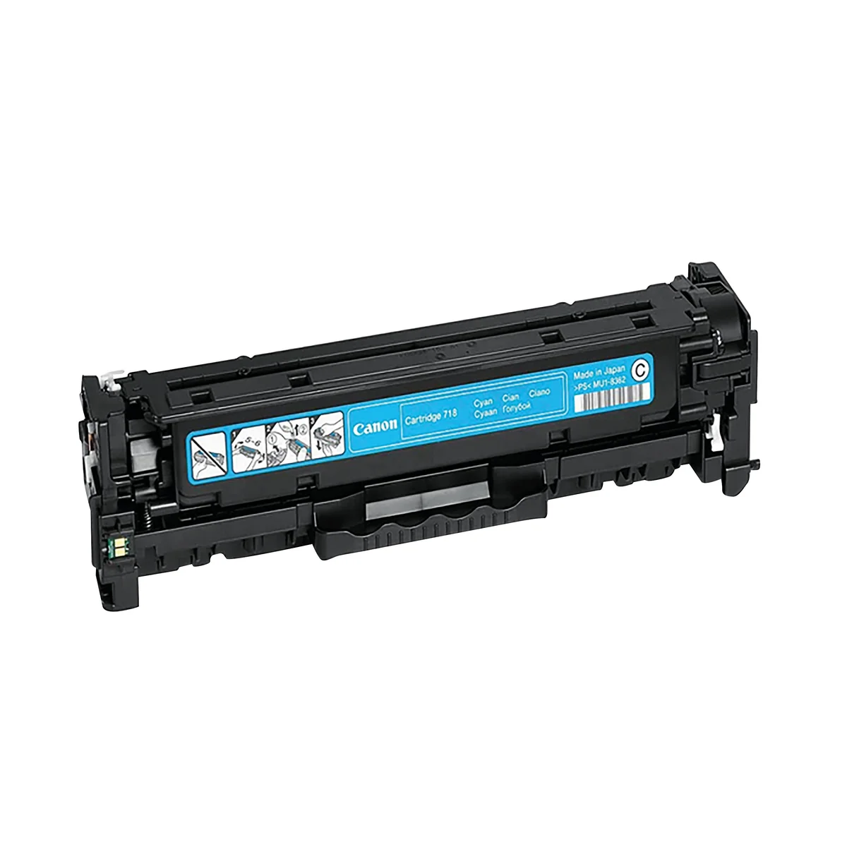 Canon 718C Toner Cartridge Cyan 2661B002 - Image 2