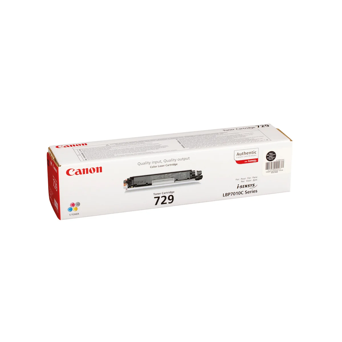 Canon 729BK Toner Cartridge Black 4370B002 - Image 3