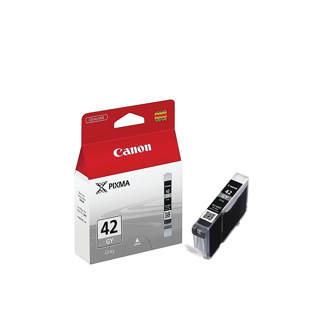 Canon CLI-42GY Ink Cartridge Grey 6390B001 - Image 2