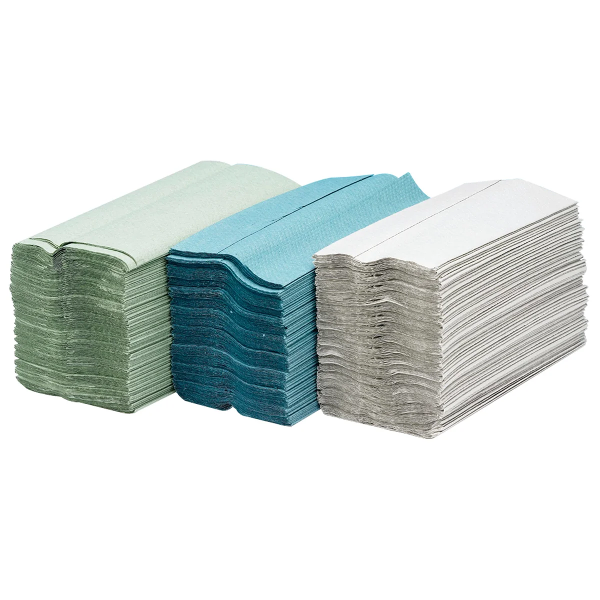 Maxima Green C-Fold Hand Towel 1-Ply Green 240x12 Pack of 2880 MAX5053 - Image 2