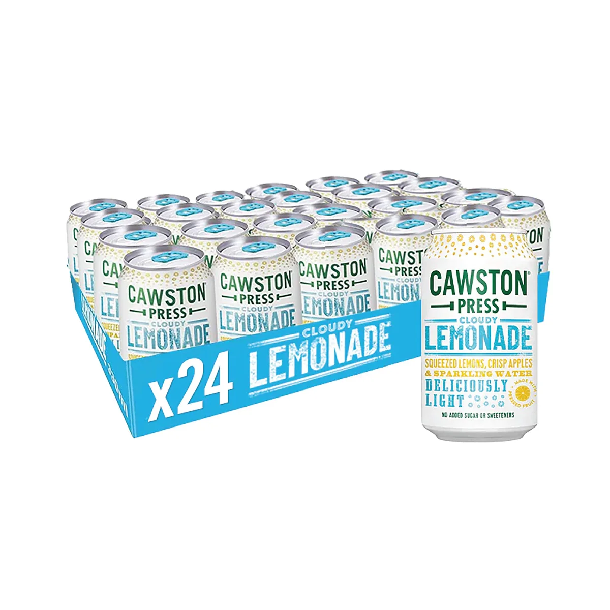 Cawston Press Cloudy Lemonade Soft Drink 330ml Can (Pack of 24) CANS114 - Image 2