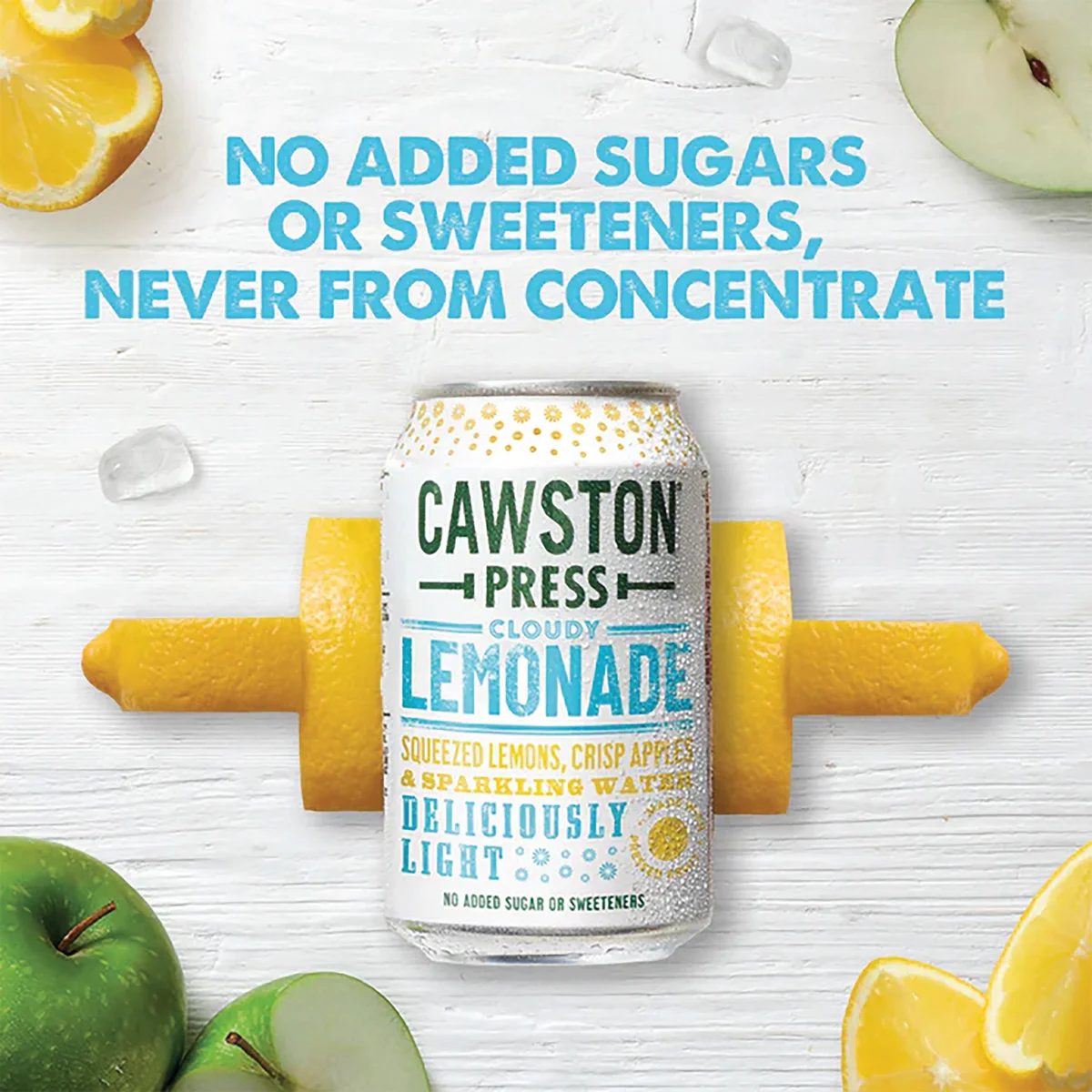 Cawston Press Cloudy Lemonade Soft Drink 330ml Can (Pack of 24) CANS114 - Image 3