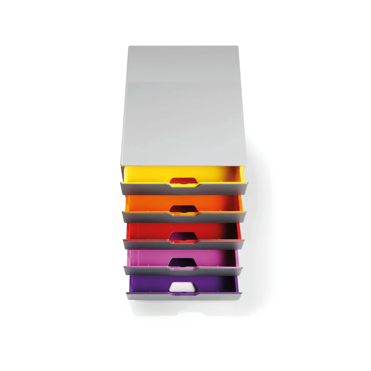 Durable VARICOLOR Desktop Organiser 5 Drawer Colour Coded Modular Storage A4+ 760527 - Image 3