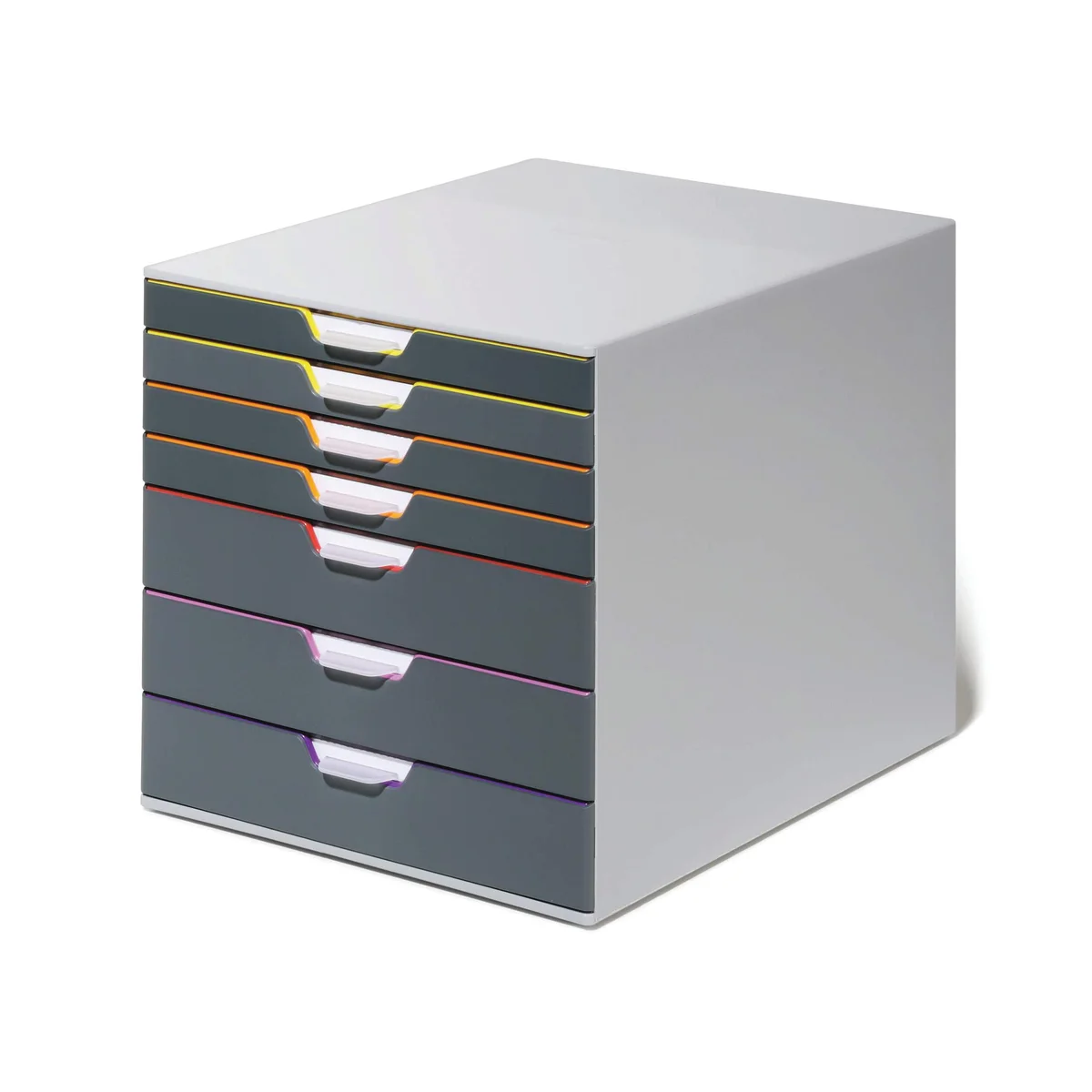 Durable Varicolor 7 Drawer Desktop Organiser Colour Coded A4+ 760727 - Image 3