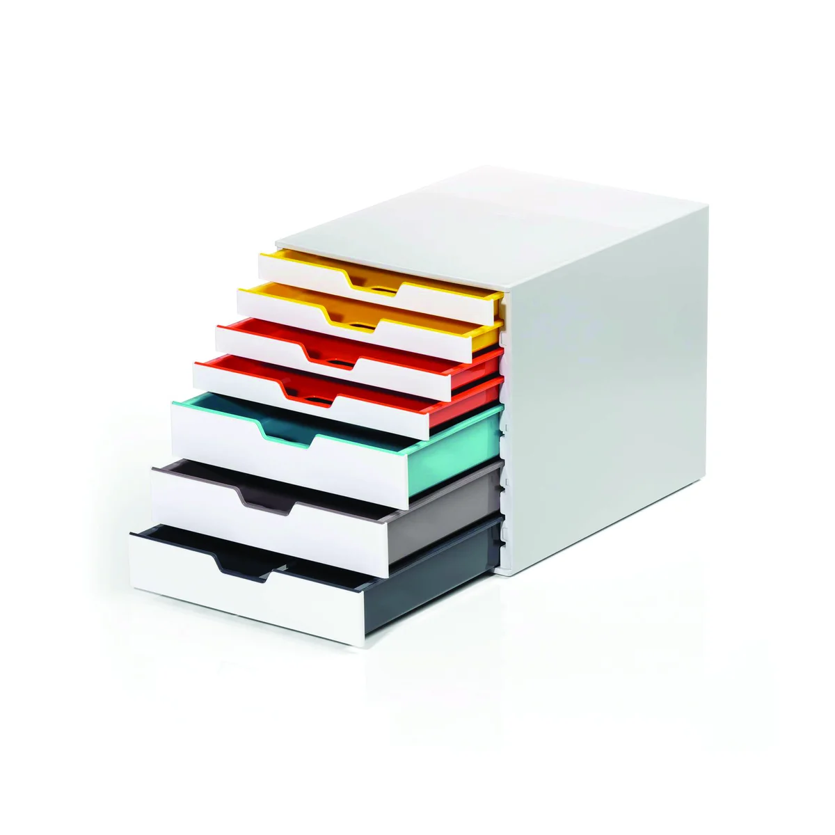 Durable Varicolor Mix 7 Drawer Desktop Organiser A4+ 762727 - Image 4