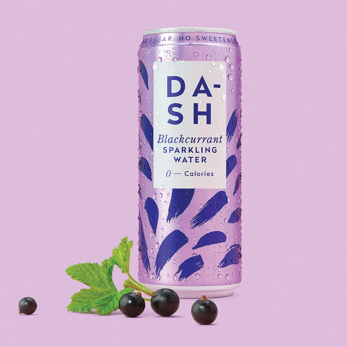 Dash Water Sparkling Water Blackcurrant 330ml Can (Pack of 12) DBL001 - Image 3
