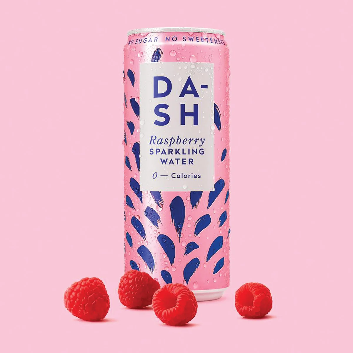 Dash Water Sparkling Water Raspberry 330ml Can (Pack of 12) DBL005 - Image 3