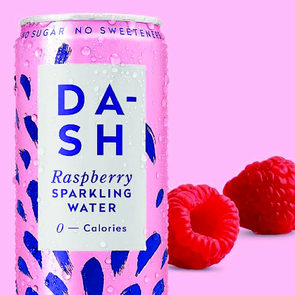 Dash Water Sparkling Water Raspberry 330ml Can (Pack of 12) DBL005 - Image 4