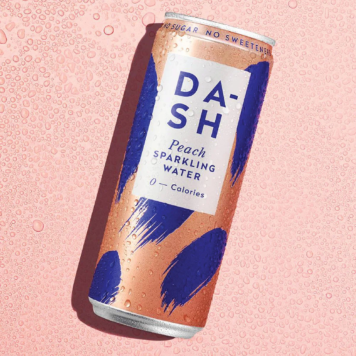 Dash Water Sparkling Water Peach 330ml Can (Pack of 12) DBL004 - Image 3