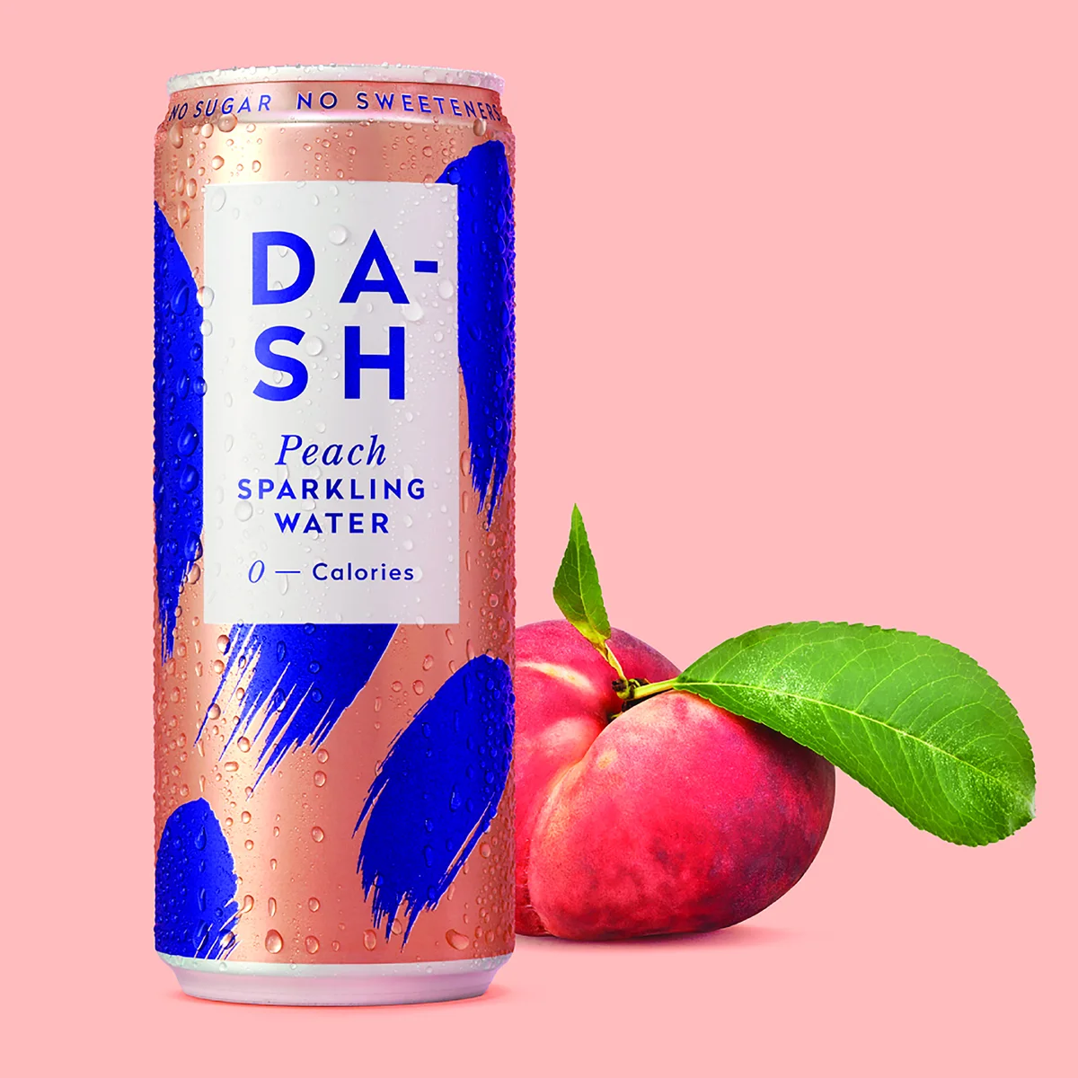 Dash Water Sparkling Water Peach 330ml Can (Pack of 12) DBL004 - Image 4