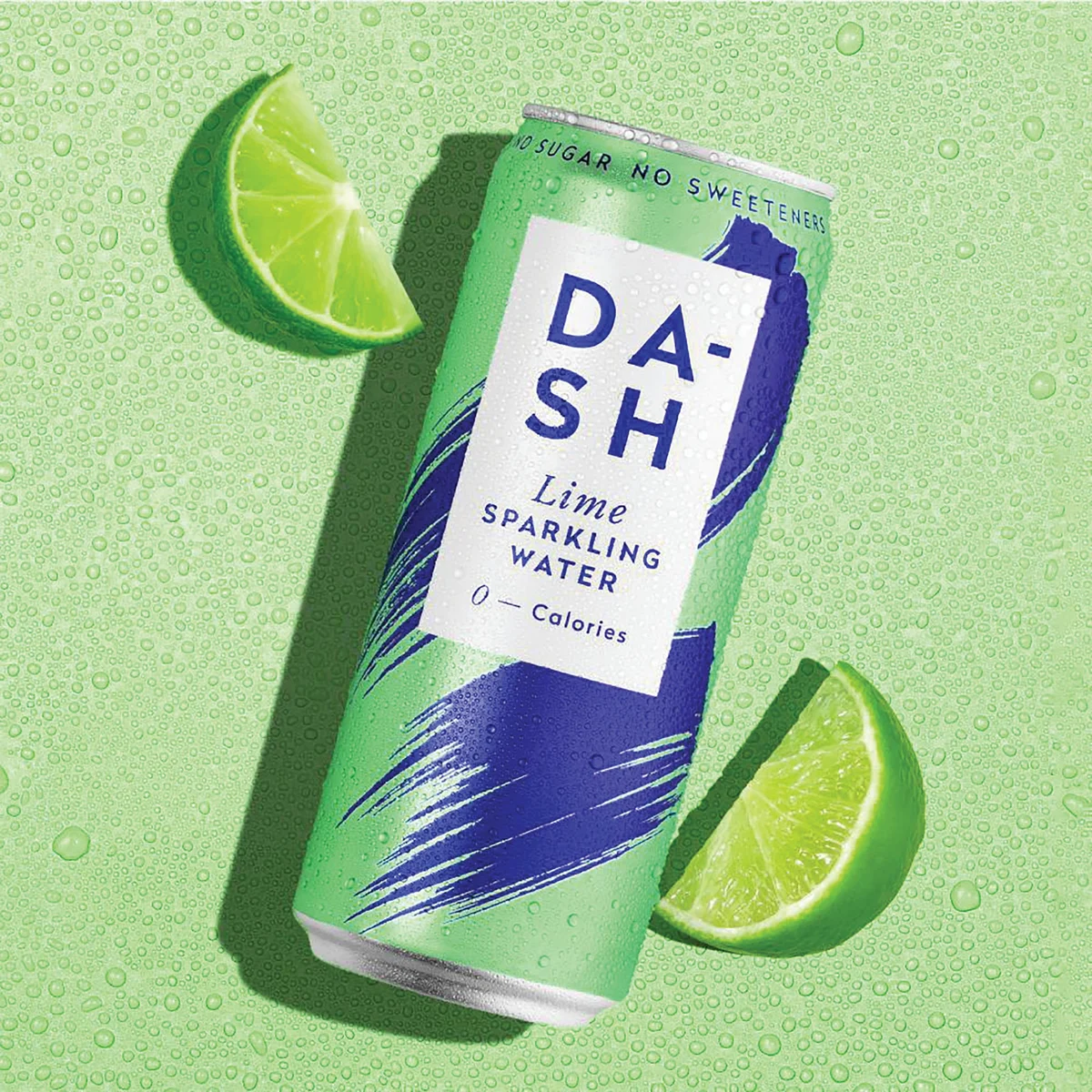 Dash Water Sparkling Water Lime 330ml Can (Pack of 12) DBL007 - Image 3