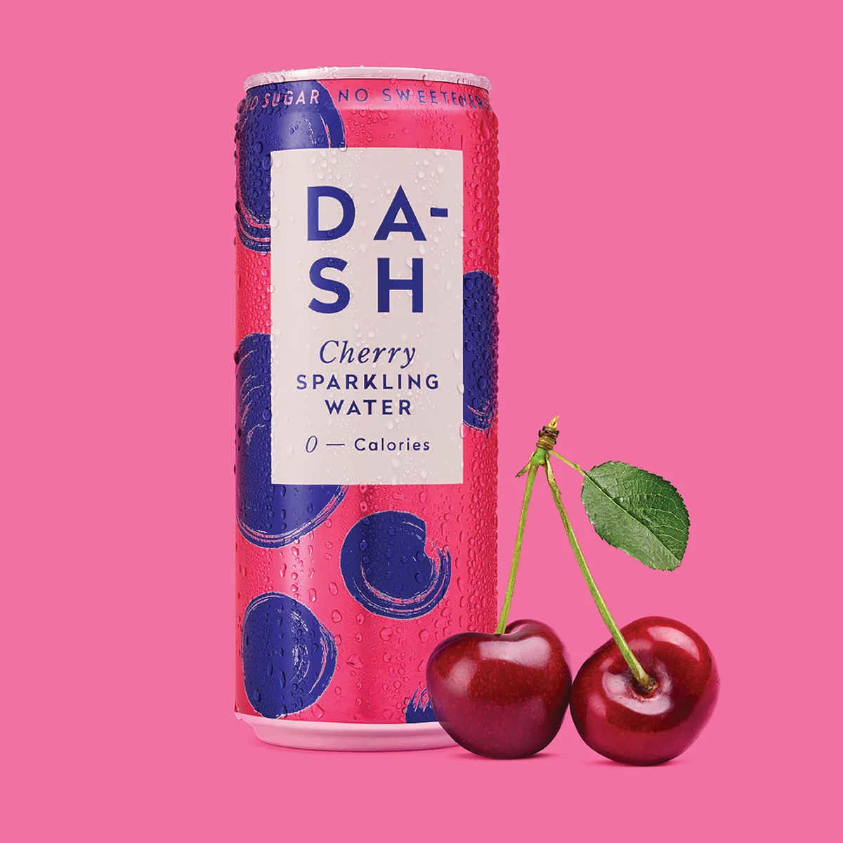 Dash Water Sparkling Water Cherry 330ml Can (Pack of 12) DBL420 - Image 2